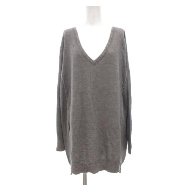 スポーツマックスコード マックスマーラ ニット セーター プルオーバー L Vネック ドロップショル...