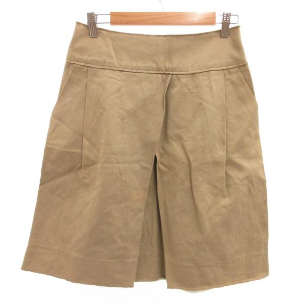 ディー&amp;ジー ドルガバ ドルチェ&amp;ガッバーナ D&amp;G スカート プリーツ ひざ丈 40 ベージュ /...