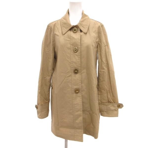コーチ COACH ステンカラーコート ターンロックボタン S ベージュ /JS ■ECG003 レ...