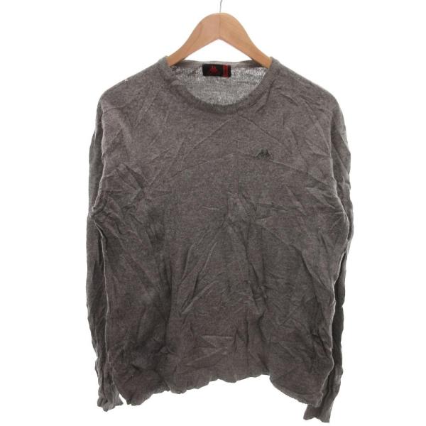 カッパ kappa ROBE DI KAPPA ニット セーター 長袖 カシミヤ混 XL グレー /...