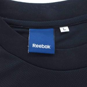 リーボック Reebok Tシャツ L 紺 ネ...の詳細画像2