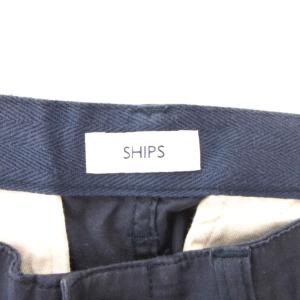 シップス SHIPS クロップドパンツ 麻 リ...の詳細画像2