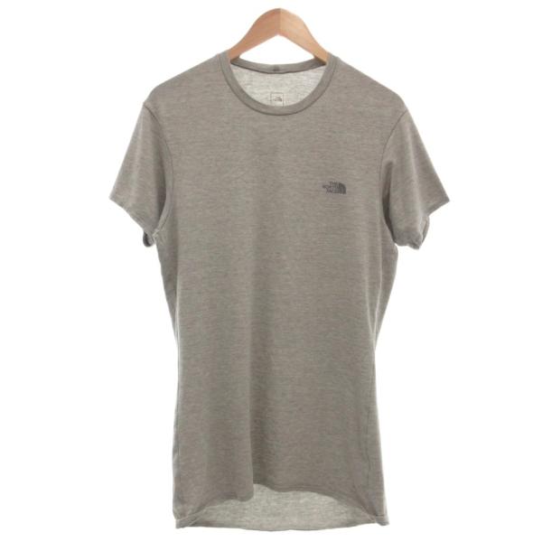 ザノースフェイス THE NORTH FACE Tシャツ ラウンドネック 半袖 無地 XL グレー ...
