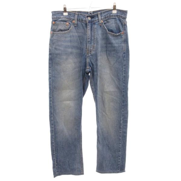 リーバイス Levi's 505 デニム ジーンズ W 32 L 32 ライトブルー ストレート 無...