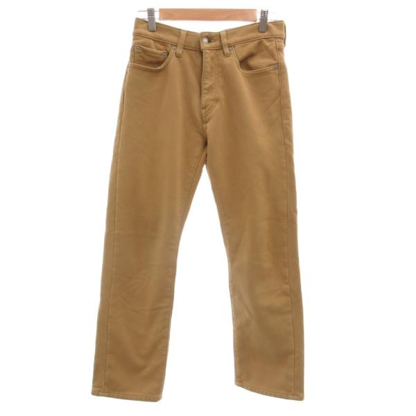 リーバイスプレミアム Levis PReMIUM スキニーパンツ アンクル丈 ボア裏地 W28 L3...