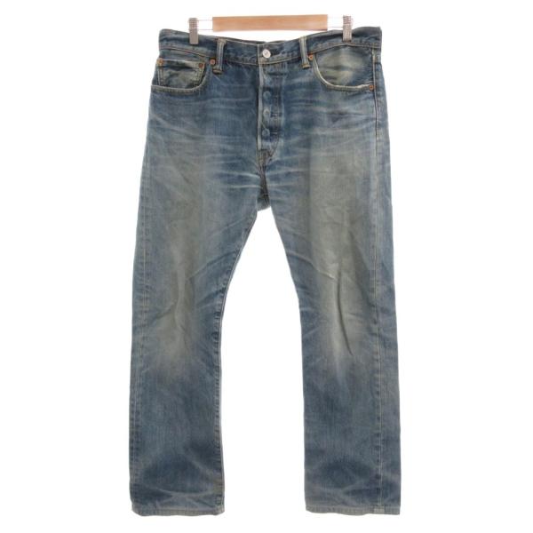 リーバイス Levi's 501 デニムパンツ ジーンズ W34L32 青 ブルー /NL ■ECF...