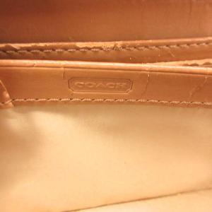 コーチ COACH 長財布 ウォレット 茶 ブ...の詳細画像4