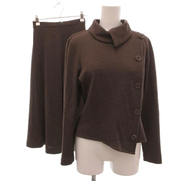 ピエールカルダン Pierre Cardin 美品 セットアップ トップス カットソー 長袖 フレア...