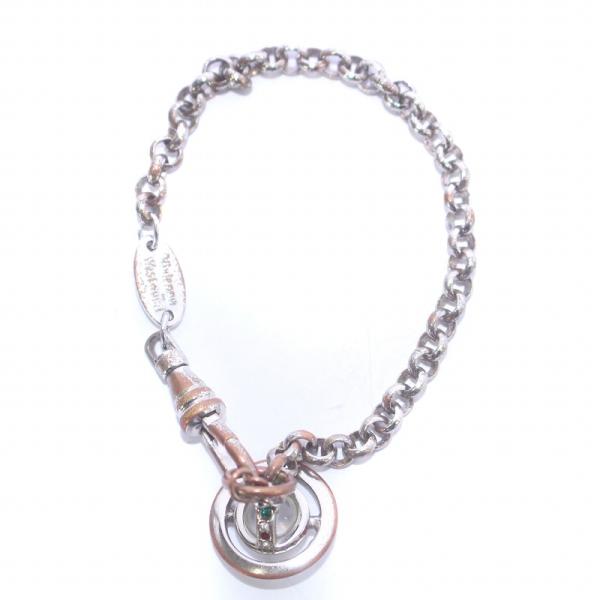 ヴィヴィアンウエストウッド NEW PETITE ORB BRACELET RUTHENIUM ブレ...