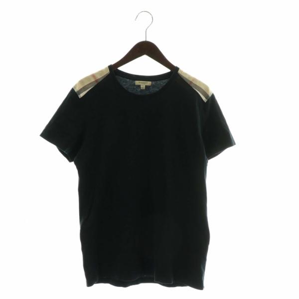 バーバリー ロンドン BURBERRY LONDON Tシャツ カットソー 半袖 切替 クルーネック...