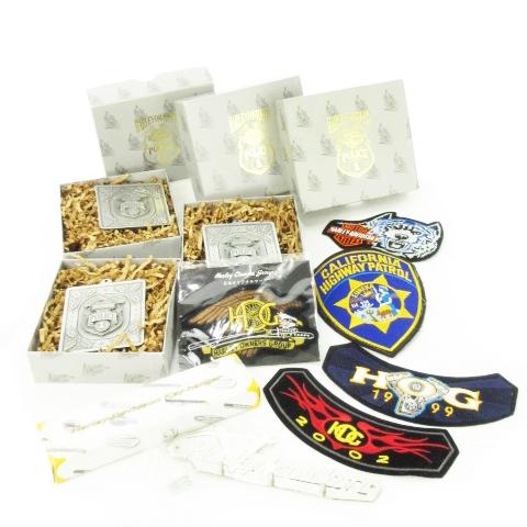 未使用品 ハーレーダビッドソン HARLEY DAVIDSON 9点セット おまとめ バッジ ワッペ...