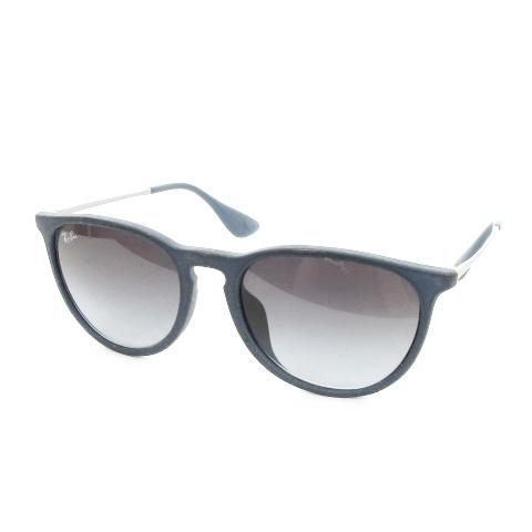 RAY BAN Erika Low Bridge Fit サングラス メタルフレーム ラバー グラデ...