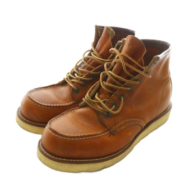 レッドウィング REDWING 875 6-inch Classic Moc ショートブーツ レザー...
