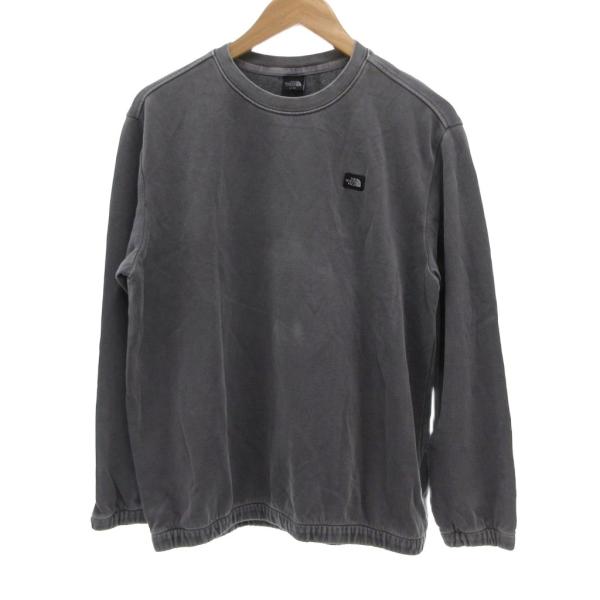ザノースフェイス THE NORTH FACE スウェット トレーナー ワンポイント S グレー ■...