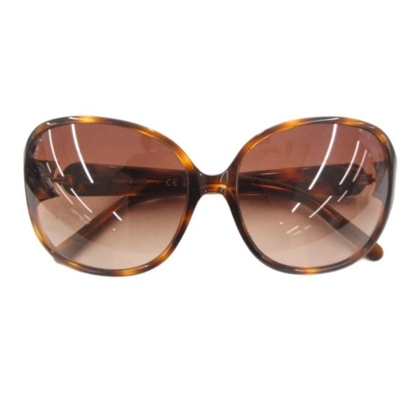 トリーバーチ TORY BURCH TY7026 サングラス べっ甲柄 59口16 135 茶 ブラ...