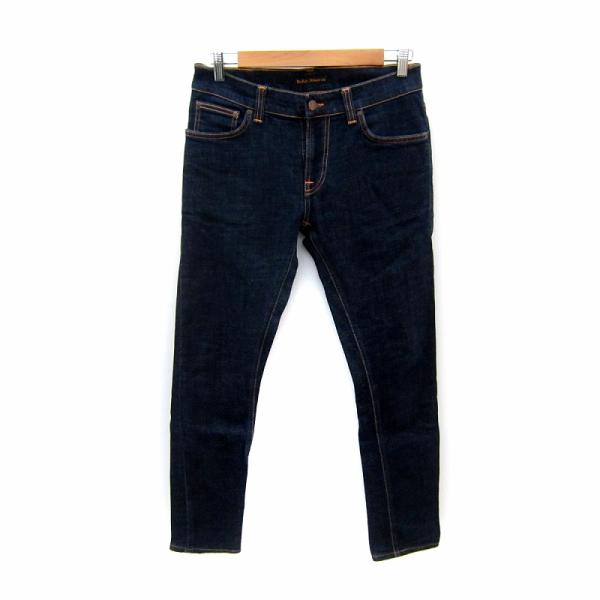 ヌーディージーンズ nudie jeans デニムパンツ ジーンズ スキニーパンツ ロング丈 31 ...