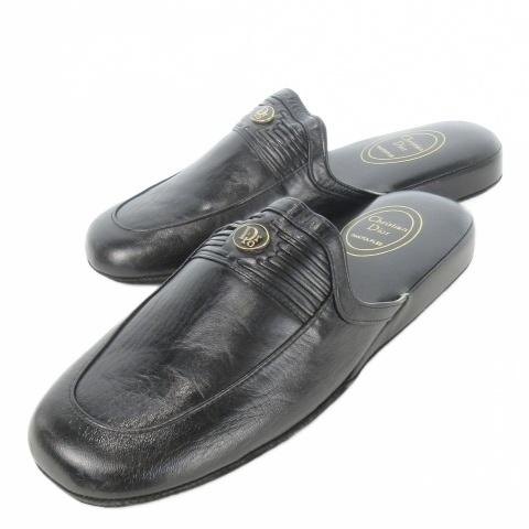 未使用品 クリスチャンディオール Christian Dior PANTOUFLES スリッパ スリ...
