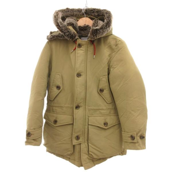 バル bal HOODED FUR DOWN FILLED PARKA ダウンジャケット フィールド...