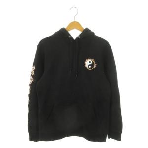 ステューシー STUSSY パーカー S 黒 ブ...の商品画像