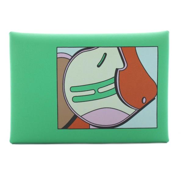 未使用品 エルメス HERMES B刻印 23年 Selle en Desordres カルヴィデュ...