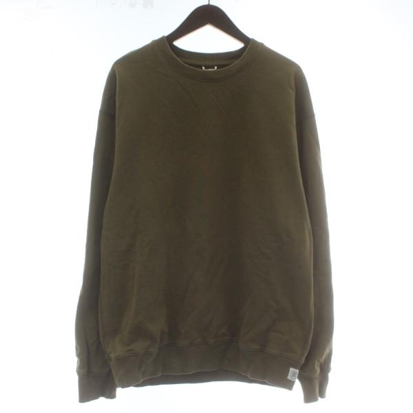 レイニングチャンプ REIGNING CHAMP トレーナー スウェット 長袖 クルーネック M カ...