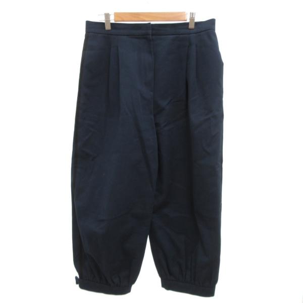 フェンディ FENDI パンツ スラックス 2タック サイドライン 側章 44 紺 ネイビー /JS...