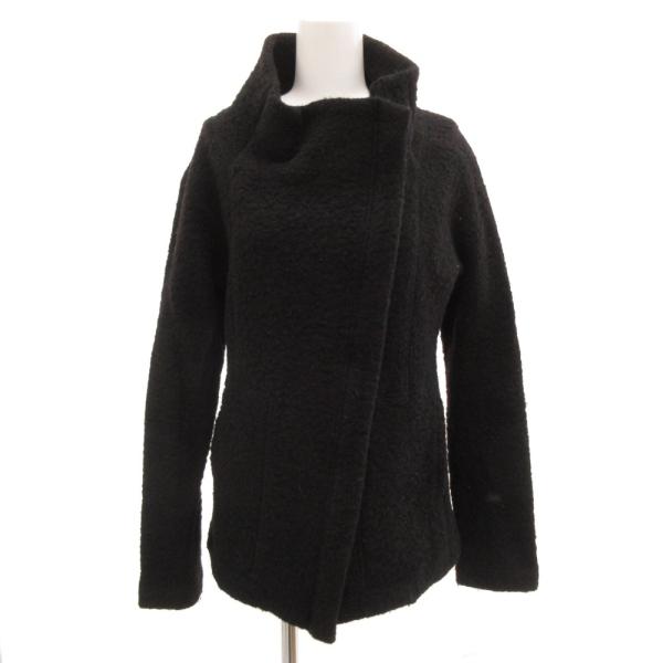 イッセイミヤケ ISSEY MIYAKE ハート Haat ウール ジャケット ダブルジップ 起毛 ...