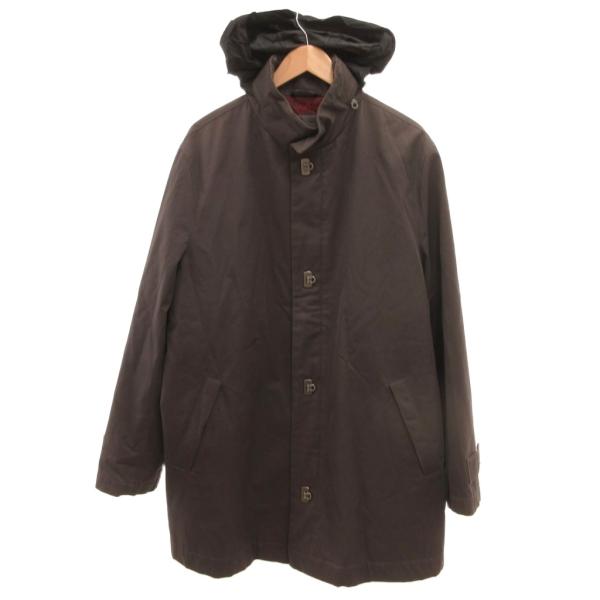 サルヴァトーレフェラガモ Salvatore Ferragamo スタンドカラーコート ガンチーニフ...