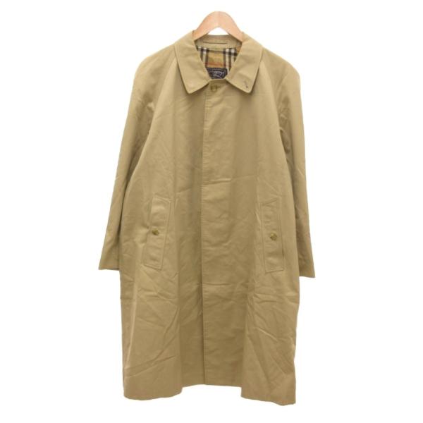 バーバリーズ Burberrys 英国製 ヴィンテージ ステンカラーコート バルマカーン ロング 裏...