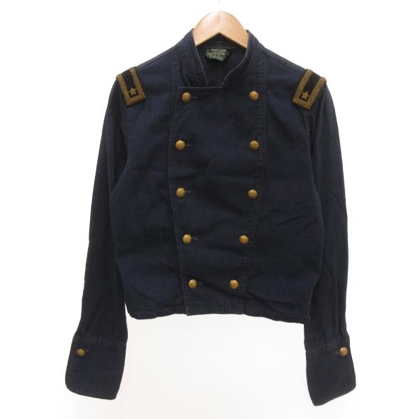 ラルフローレン RALPH LAUREN COUNTRY ポロカン ナポレオンジャケット メタルボタ...