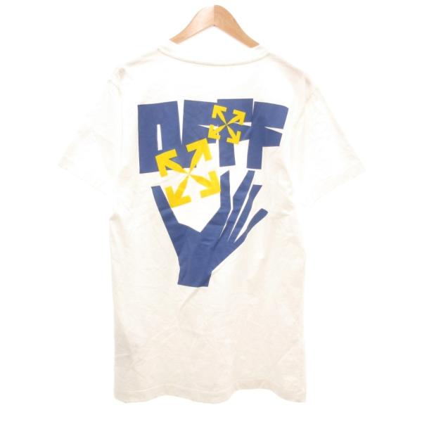 オフホワイト OFF WHITE 21SS HANDS ARROWS Tシャツ 半袖 バックプリント...
