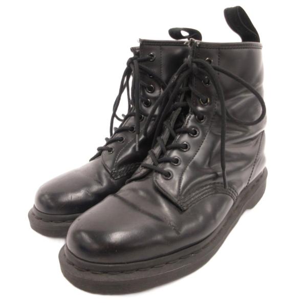 ドクターマーチン DR.MARTENS ワークブーツ 8ホール レースアップ 黒 ブラック /JS ...