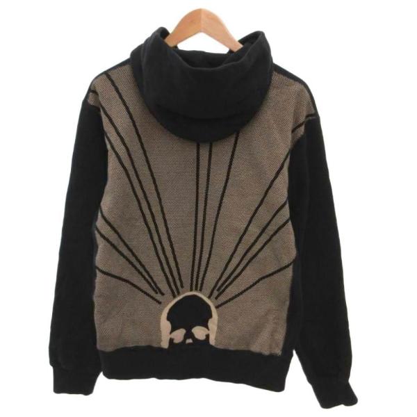 ルシアンペラフィネ LUCIEN PELLAT-FINET ジップアップパーカー ジャケット スカル...