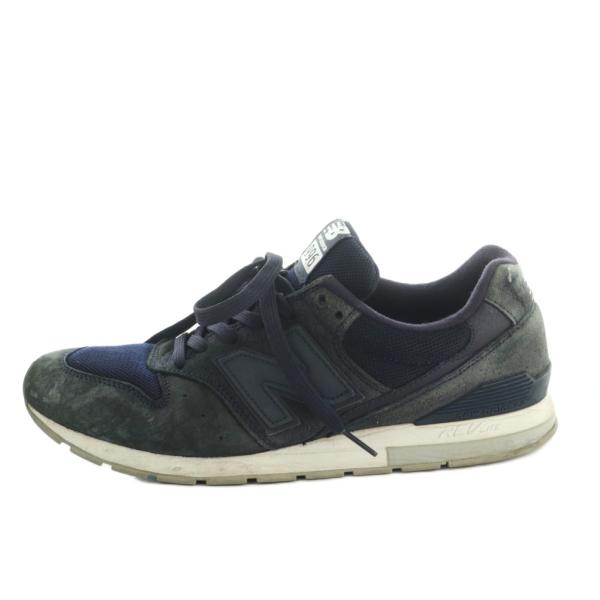 ニューバランス NEW BALANCE スニーカー シューズ US9 27.0cm 紺 MRL996...