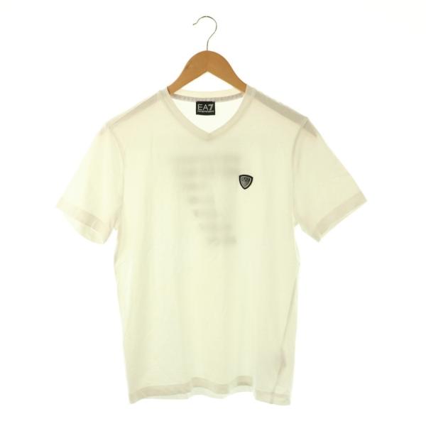 エンポリオアルマーニ EMPORIO ARMANI Tシャツ カットソー 半袖 Vネック ロゴ US...