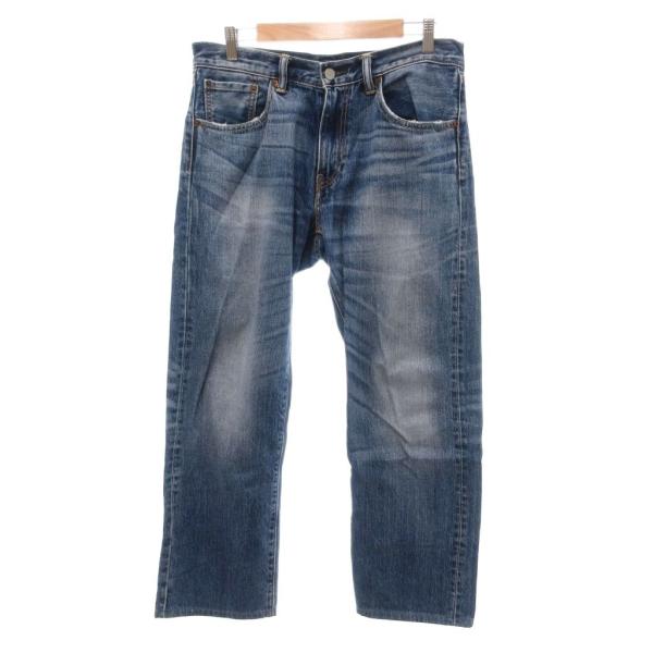 リーバイス Levi's 503 デニムパンツ ジーンズ 32 紺 ネイビー ストレートシルエット ...