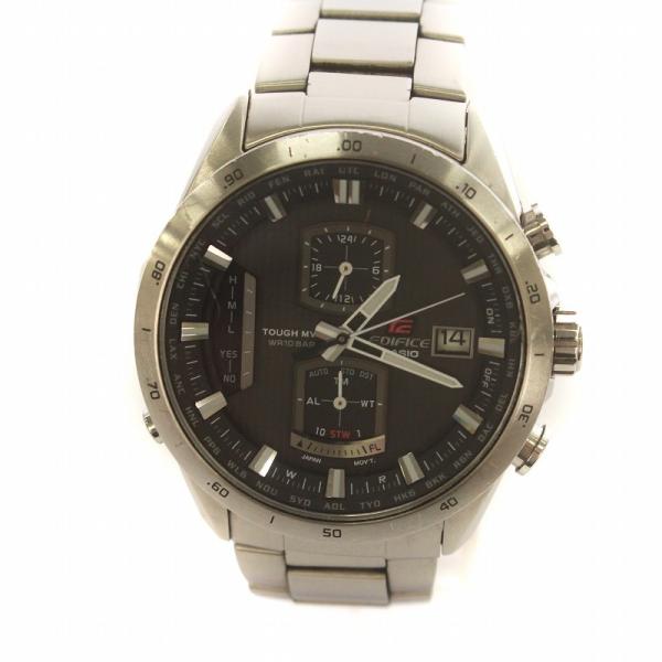 カシオ CASIO EDIFICE エディフィス EQW-A1100 腕時計 クロノグラフ 電波 タ...