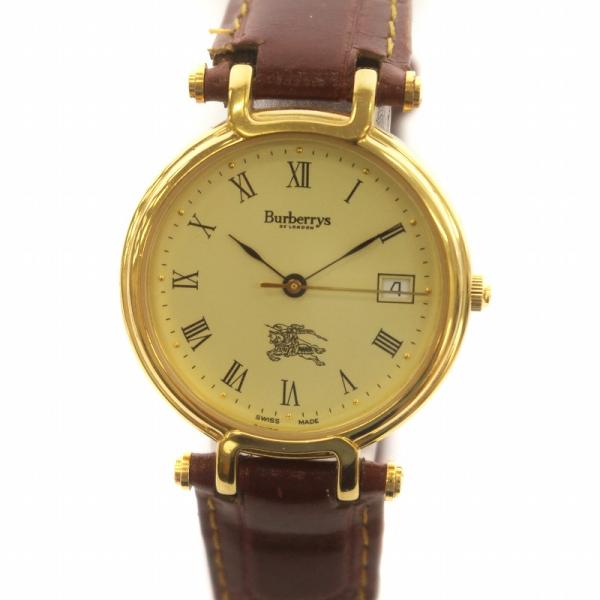 バーバリーズ Burberrys ジャンク品 ヴィンテージ 腕時計 ウォッチ クォーツ デイト ロー...