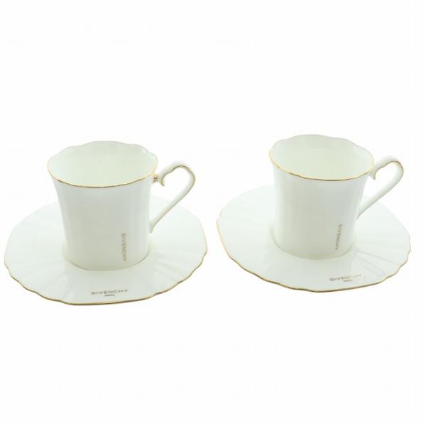ジバンシィ GIVENCHY yamaka Bone China ボーンチャイナ カップ＆ソーサー ...