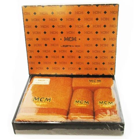 未使用品 エムシーエム MCM タオル まとめ 4枚セット 箱入り バスタオル フェイスタオル ウォ...