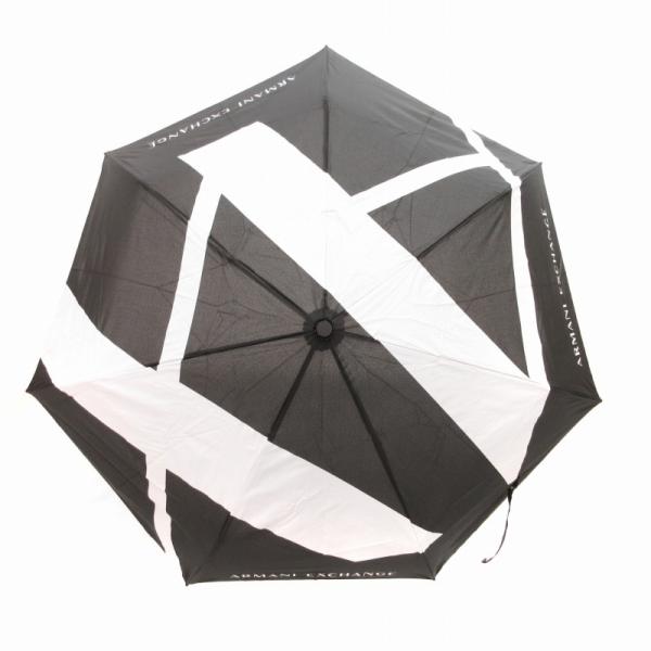 アルマーニエクスチェンジ A/X ARMANI EXCHANGE 折り畳傘 雨傘 ロゴ 自動開閉 ワ...