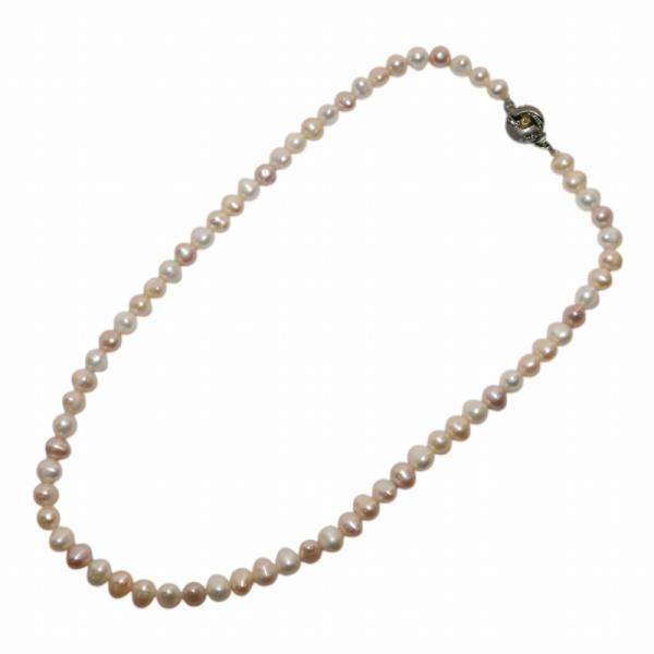 ネックレス パール 真珠 6mm 白 ホワイト ピンク /KW ■GY11 レディース