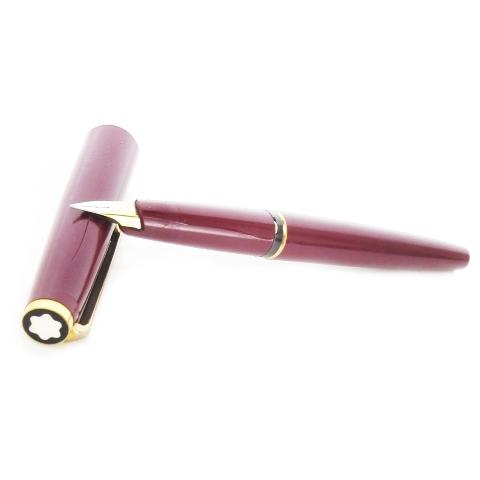 モンブラン MONT BLANC 文房具 筆記具 万年筆 ゴールドメッキ ロゴ インクカートリッジ ...