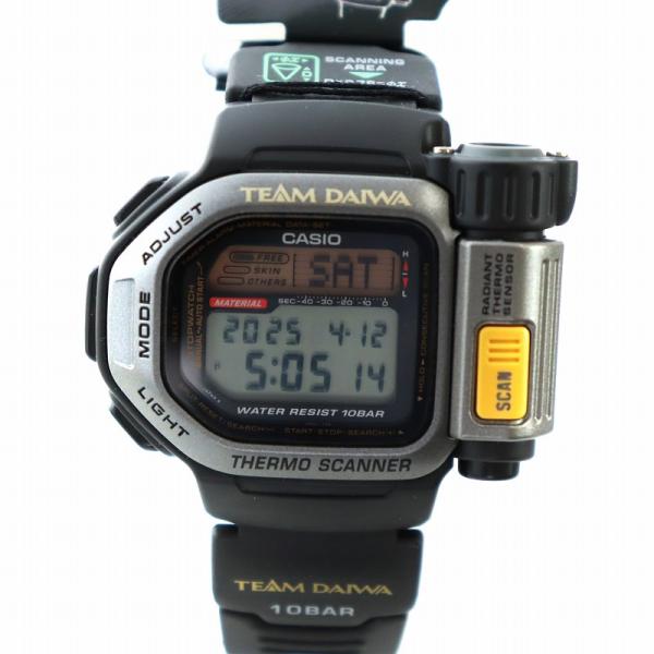 未使用品 カシオ CASIO プロ トレック PRO TREK タグ付き TEAM DAIWA 腕時...