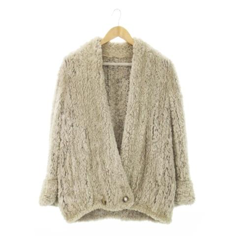 MT.BEAUTY TORONTO ファージャケット カナディアンビーバーファー 毛皮 ベージュ /...