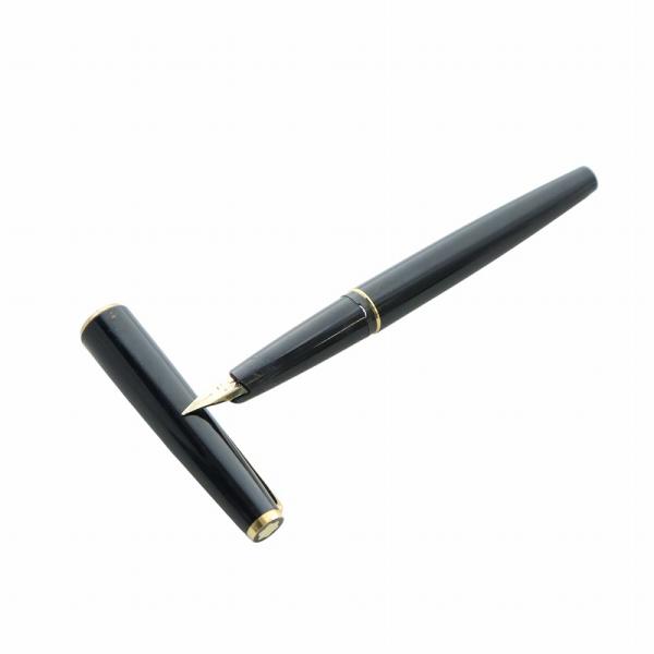モンブラン MONT BLANC 万年筆 文房具 筆記用具 筆記未確認 ロゴ 黒 ブラック ■GY1...