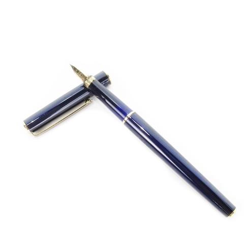 セーラー SAILOR 万年筆 文房具 筆記用具 ペン 筆記未確認 14K 紺 ネイビー ゴールドカ...