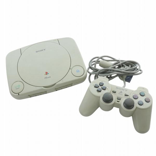 ソニー SONY プレイステーション PlayStation PS one ゲーム機 本体 コントロ...