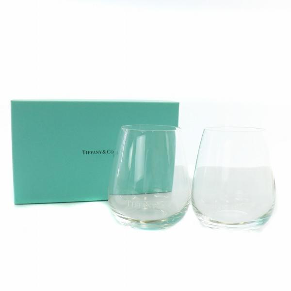ティファニー TIFFANY &amp; CO. TCOタンブラー タンブラーグラス ペア セット 刻印 箱...