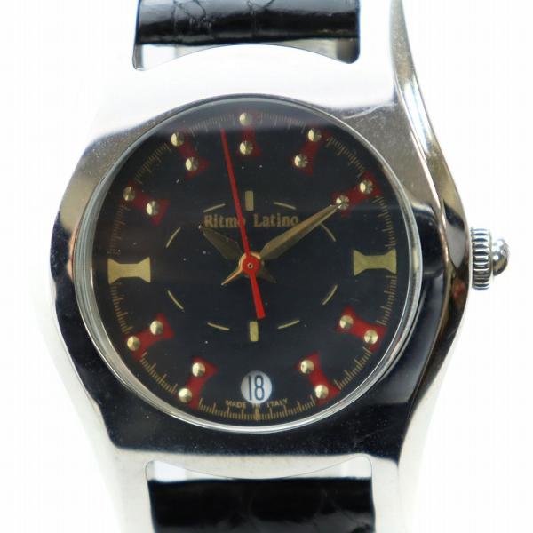 リトモラティーノ Ritmo Latino 腕時計 ウォッチ クォーツ カレンダー付き レザーベルト...